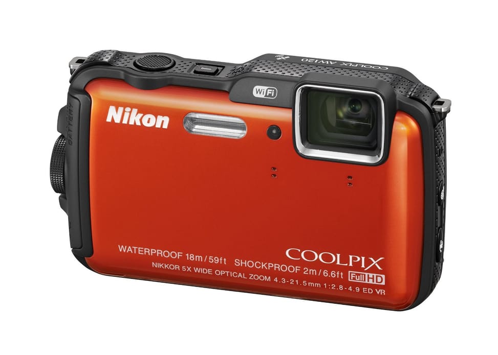 Appareil photo Nikon Coolpix AW120 - Étanche 16.1MP /5X, Wi-Fi, GPS — image 4