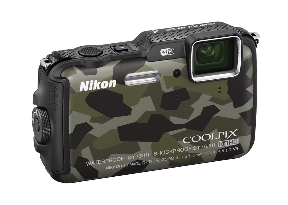 Appareil photo Nikon Coolpix AW120 - Étanche 16.1MP /5X, Wi-Fi, GPS — image 7