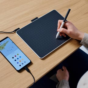 Tablette Graphique à stylet Wacom One Moyenne - Bluetooth (CTC6110WLW2B) — image 7