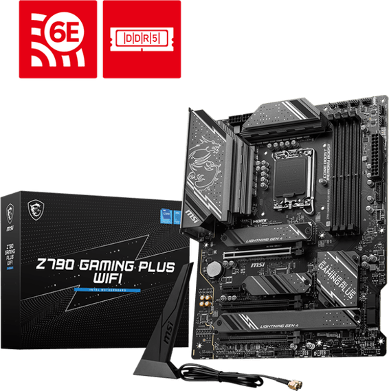 Carte Mère MSI Z790 GAMING PLUS WIFI (911-7E06-075)