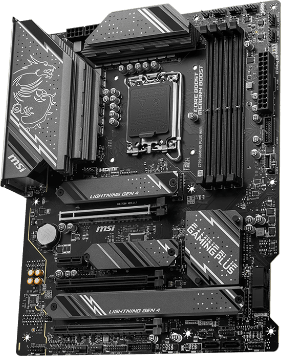 MSI Z790 GAMING PLUS WIFI Motherboard (911-7E06-075) — image 4