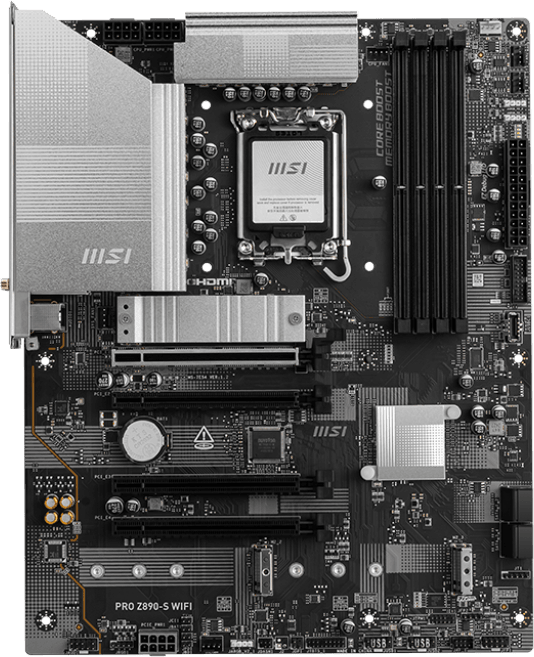 MSI PRO Z890-S WIFI Motherboard (911-7E54-001) — image 2