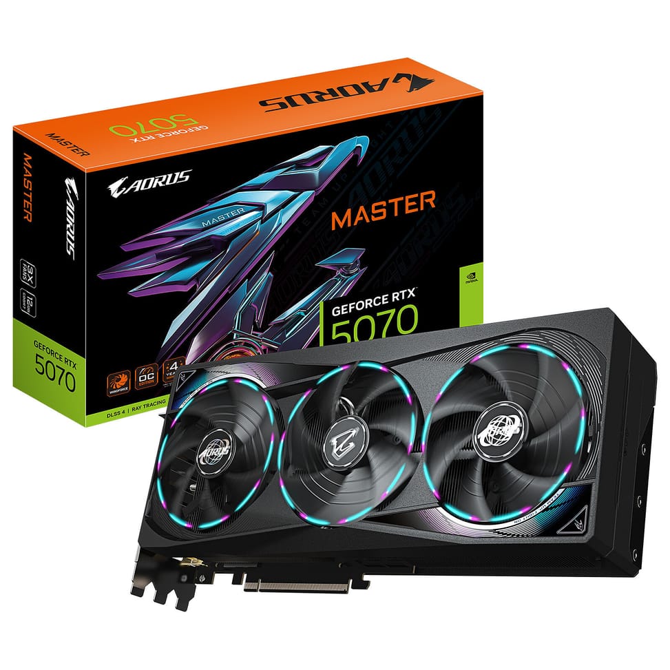 Gigabyte AORUS GeForce RTX 5070 MASTER 12G — image 2