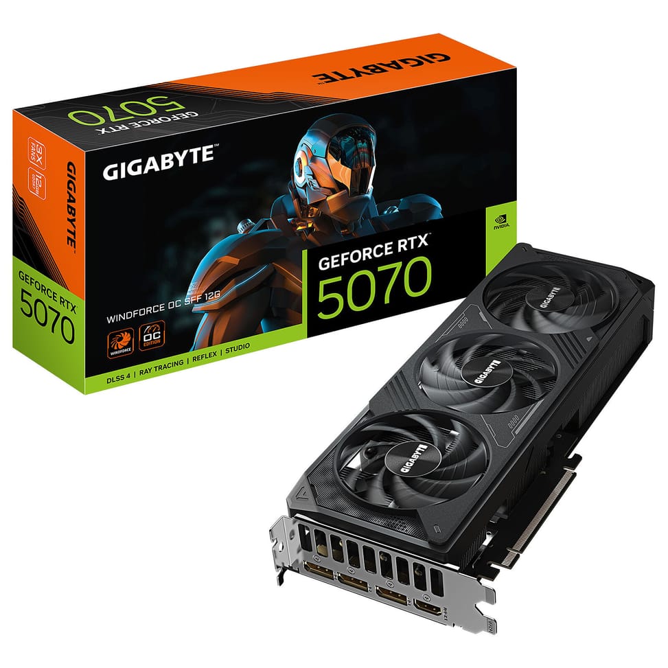 Gigabyte GeForce RTX 5070 WINDFORCE OC SFF 12G — image 1
