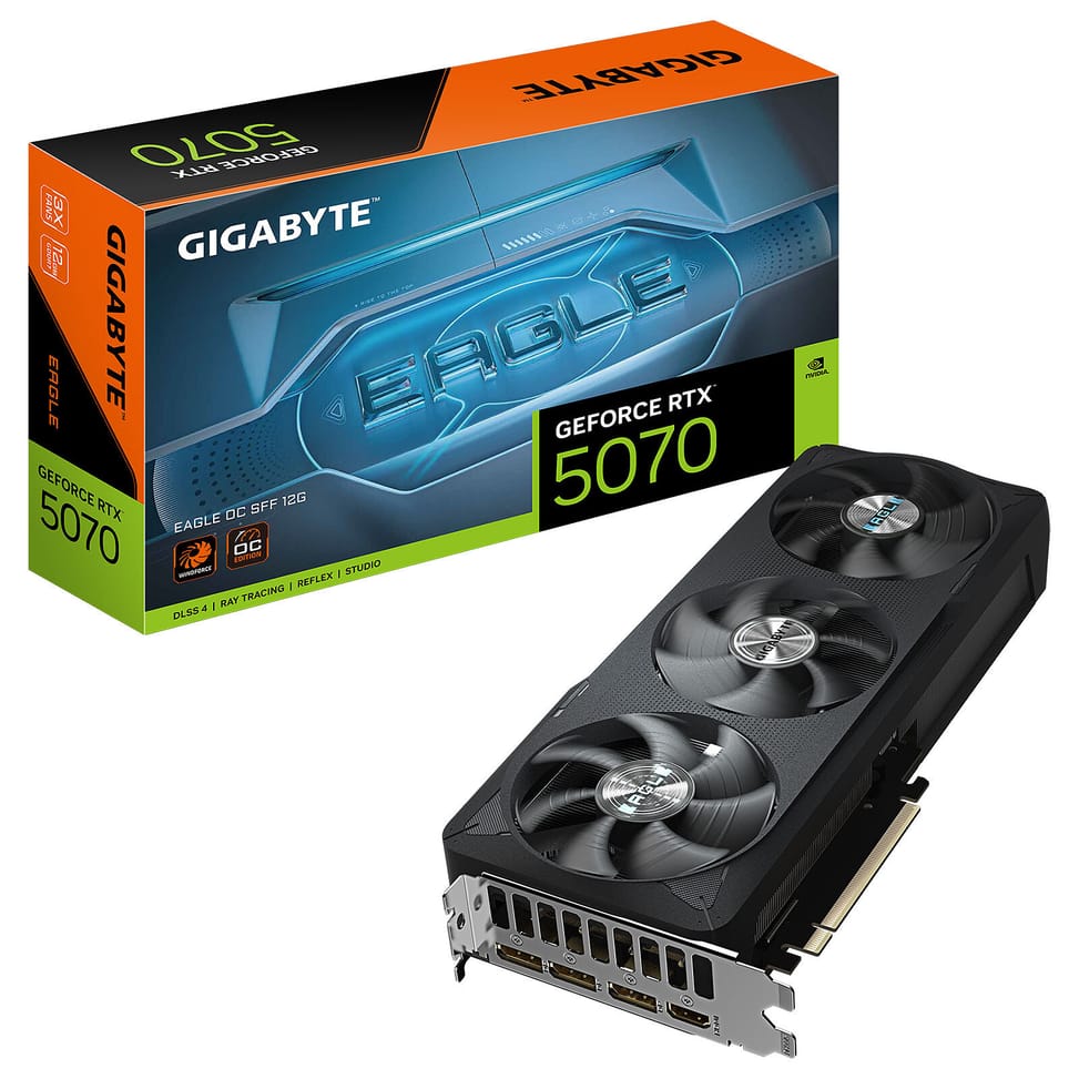 Gigabyte GeForce RTX 5070 EAGLE OC SFF 12G — image 2