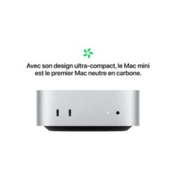 Apple Mac Mini M4 16 Go/256 Go (MU9D3FN/A)