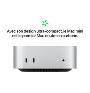 Apple Mac Mini M4 16 Go/256 Go (MU9D3FN/A)