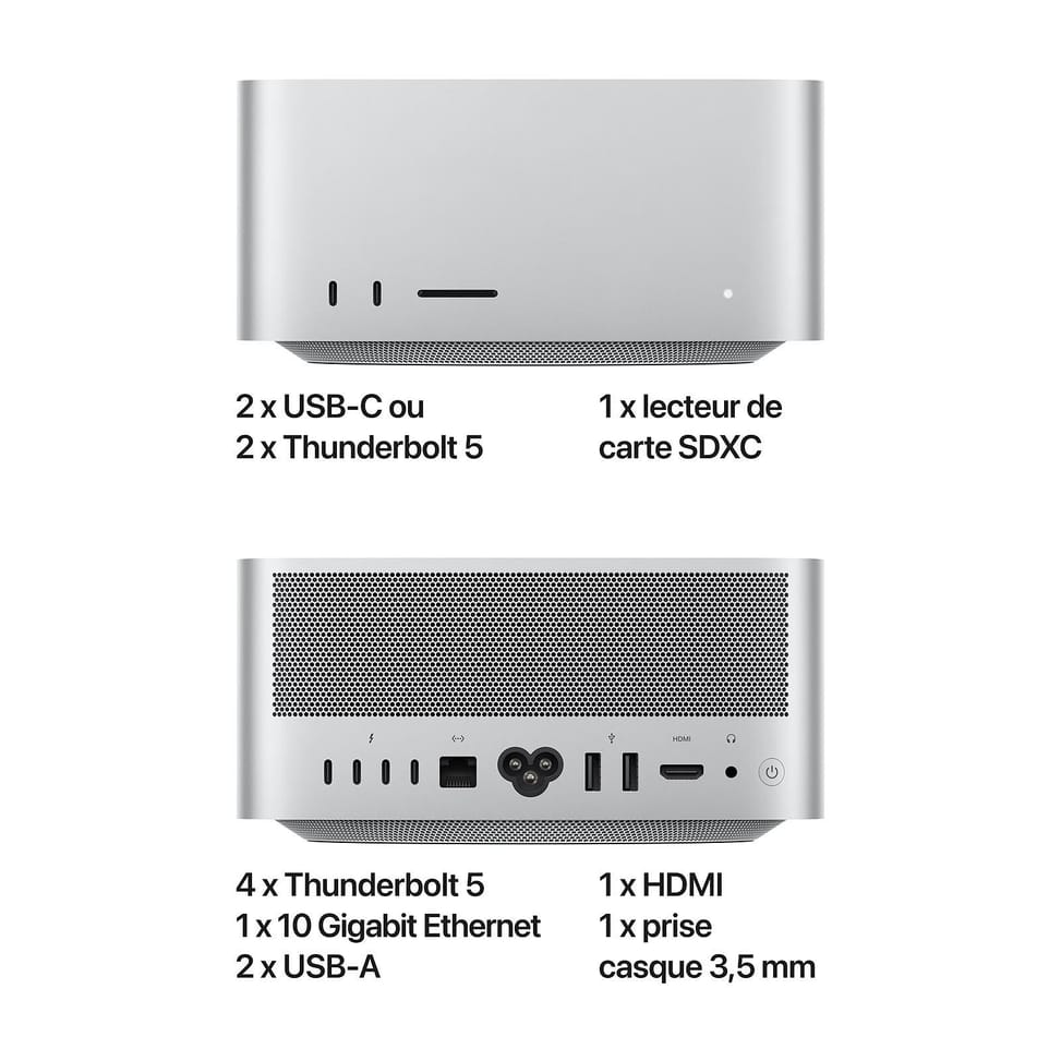 Apple Mac Studio M4 Max 36Go/512Go (MU963FN/A) — image 4
