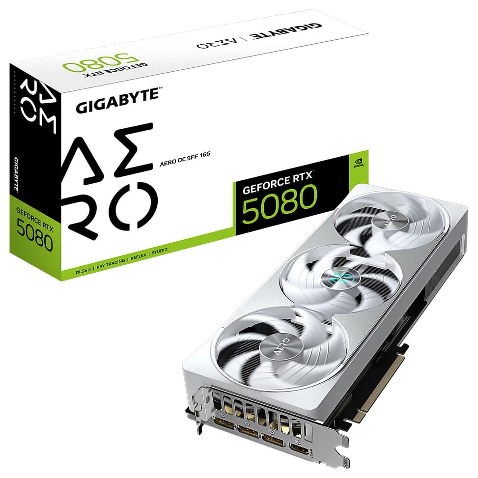 Gigabyte GeForce RTX 5080 AERO OC SFF 16G — image 1