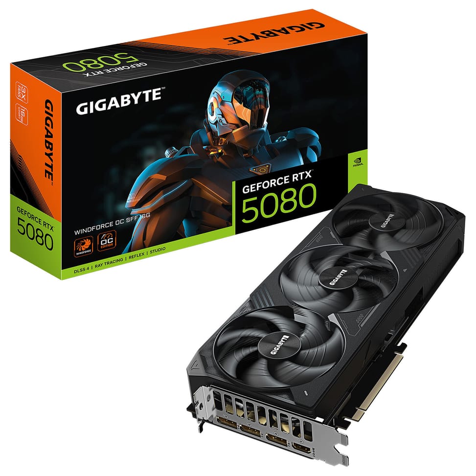 Gigabyte GeForce RTX 5080 WINDFORCE OC SFF 16G — image 1