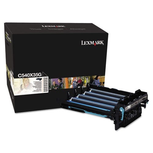 Pack de 4 photoconducteurs (30K) Lexmark C54x/X54x (C540X35G)
