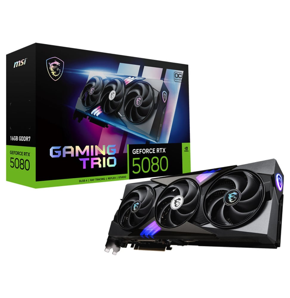 MSI GeForce RTX 5080 16G GAMING TRIO OC
