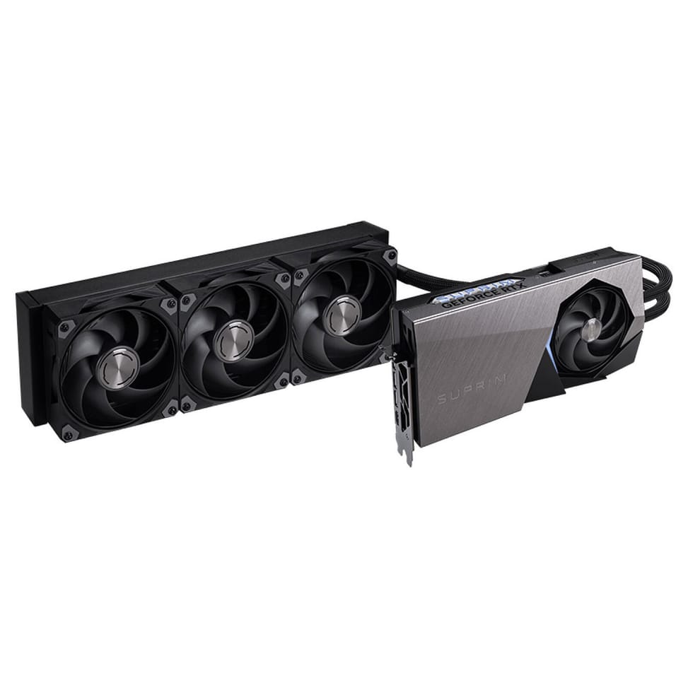 MSI GeForce RTX 5080 16G SUPRIM LIQUID SOC — image 2