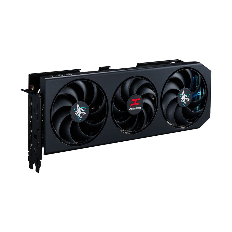 Carte graphique PowerColor Hellhound AMD Radeon RX 9070 XT 16GB OC — image 2