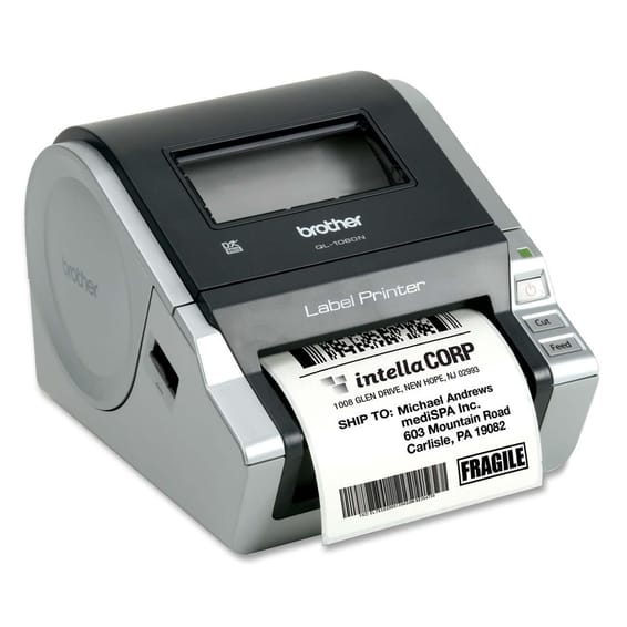 Etiqueteuse électronique professionnelle Brother QL-1060N (Ethernet)