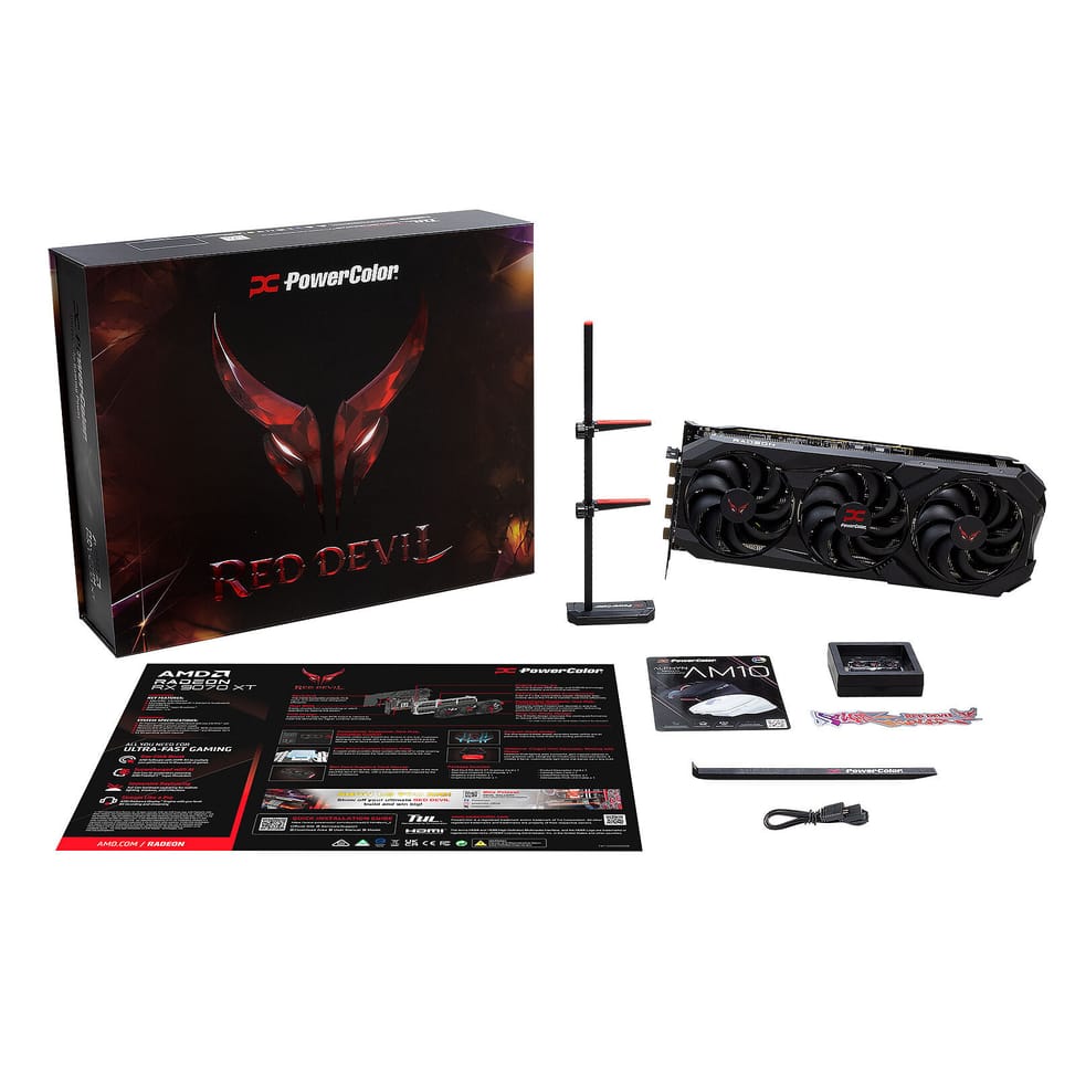 Carte graphique PowerColor Red Devil Limited Edition AMD Radeon RX 9070 XT 16GB OC - Edition Limitée — image 5