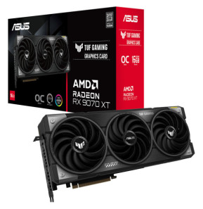 Carte graphique ASUS TUF Gaming Radeon RX 9070 XT OC Edition 16GB GDDR6