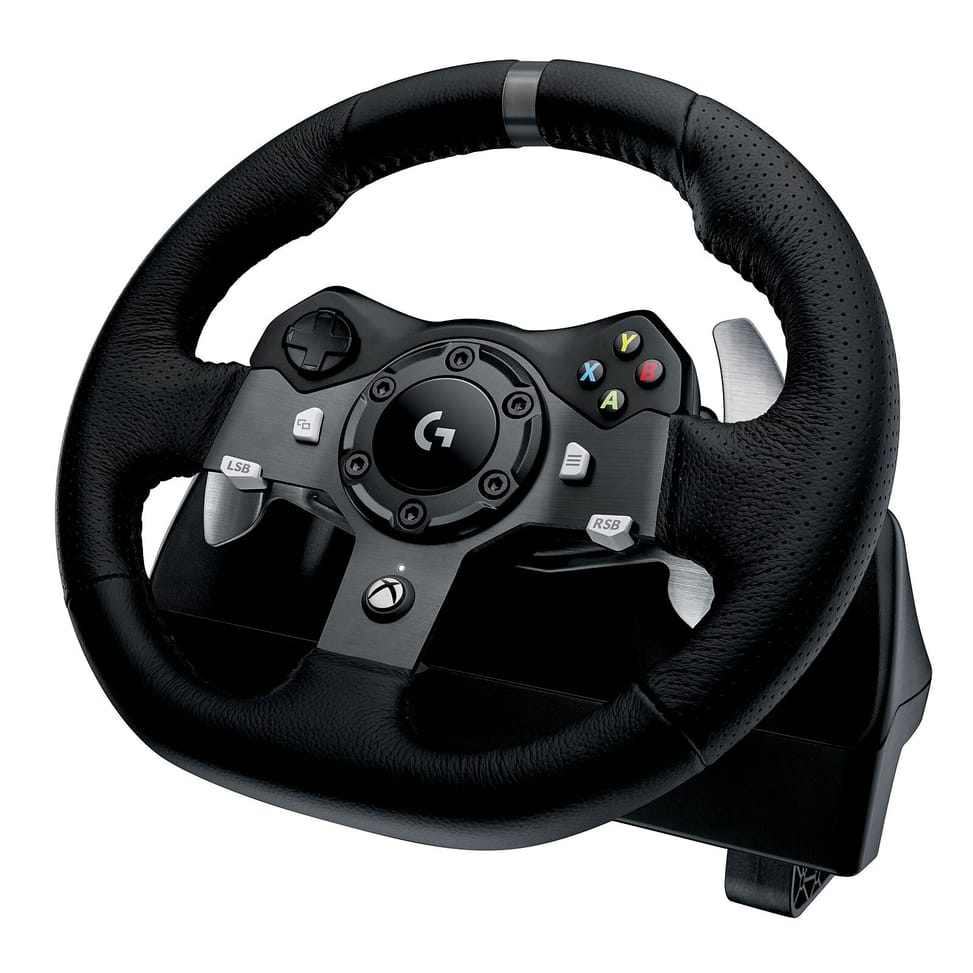 Volant PC Logitech G G920 Driving Force Racing Wheel + Boîte vitesses — image 2