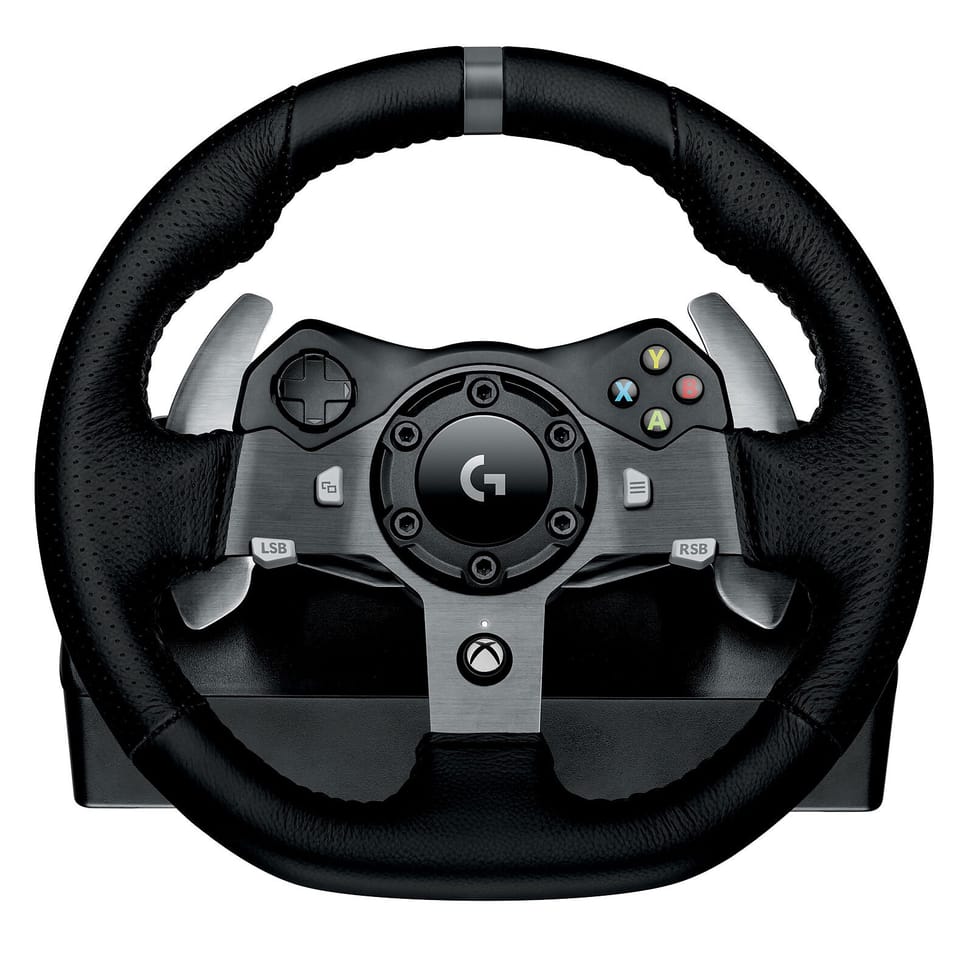 Volant PC Logitech G G920 Driving Force Racing Wheel + Boîte vitesses — image 3