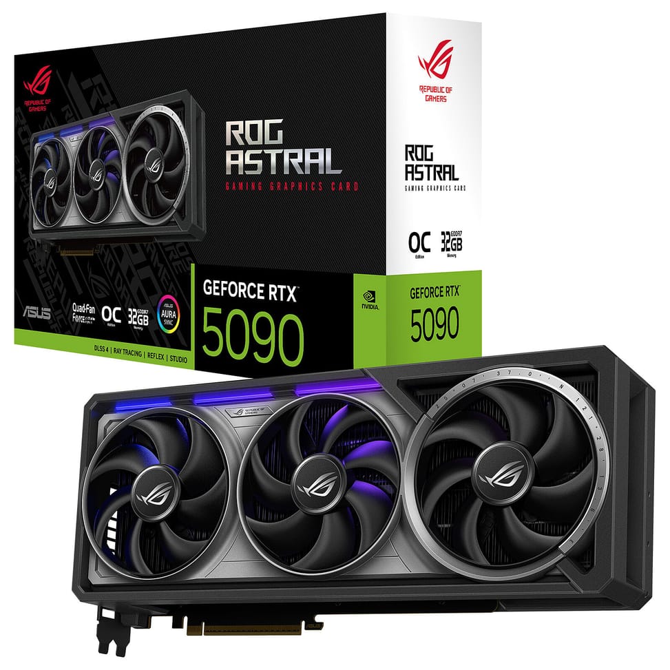 Carte graphique ASUS GeForce ROG Astral GeForce RTX 5090 32GB GDDR7 OC Edition — image 1