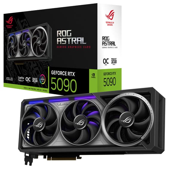 Carte graphique ASUS GeForce ROG Astral GeForce RTX 5090 32GB GDDR7 OC Edition