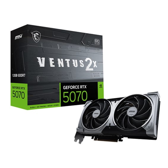 Carte graphique MSI GeForce RTX 5070 12G VENTUS 2X OC