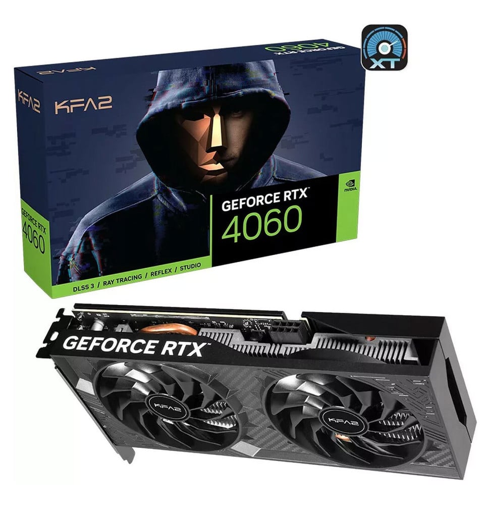 Carte graphique KFA2 GeForce RTX 4060 2X V2 (1-Click OC)