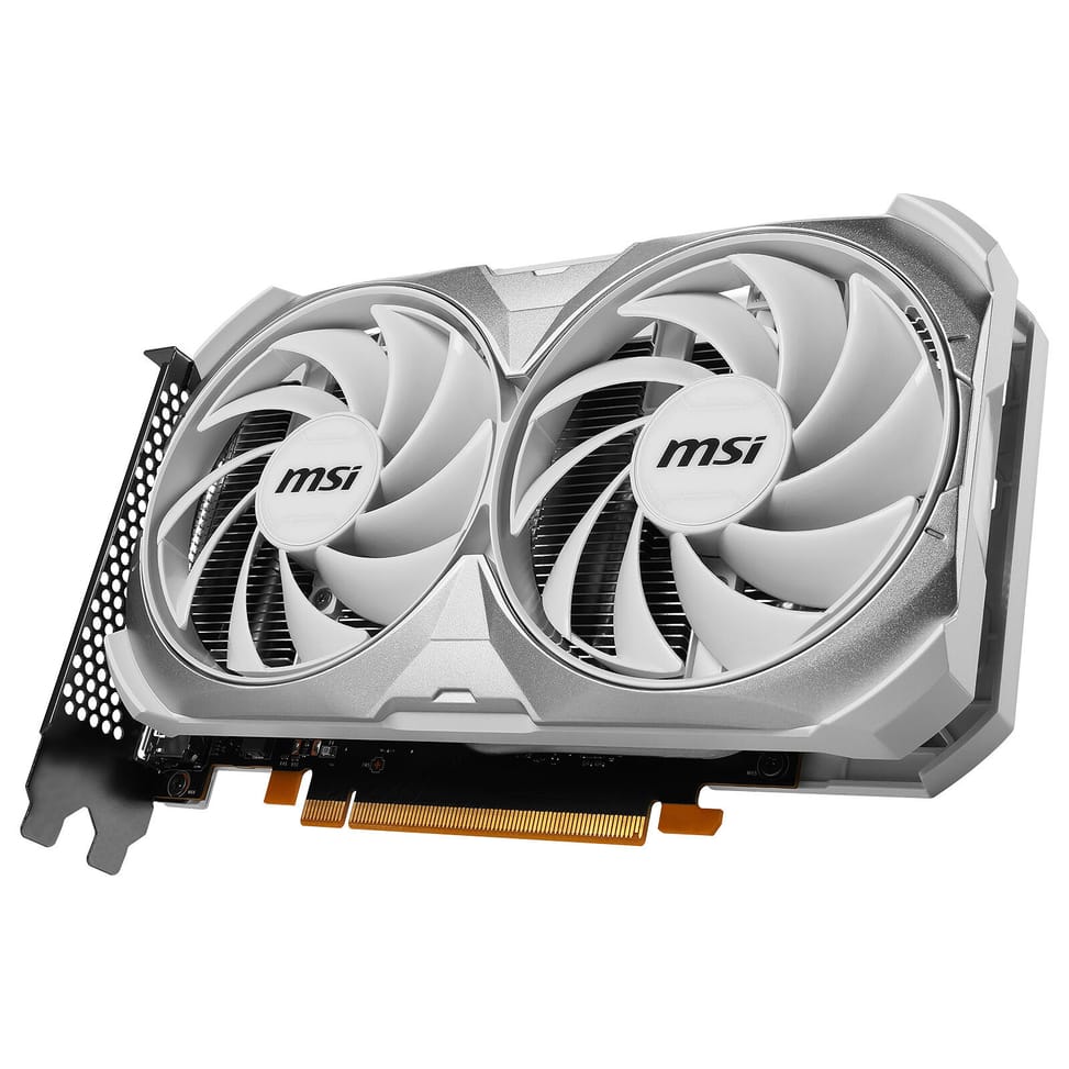 Carte graphique MSI GeForce RTX 4060 VENTUS 2X WHITE 8G OC — image 2