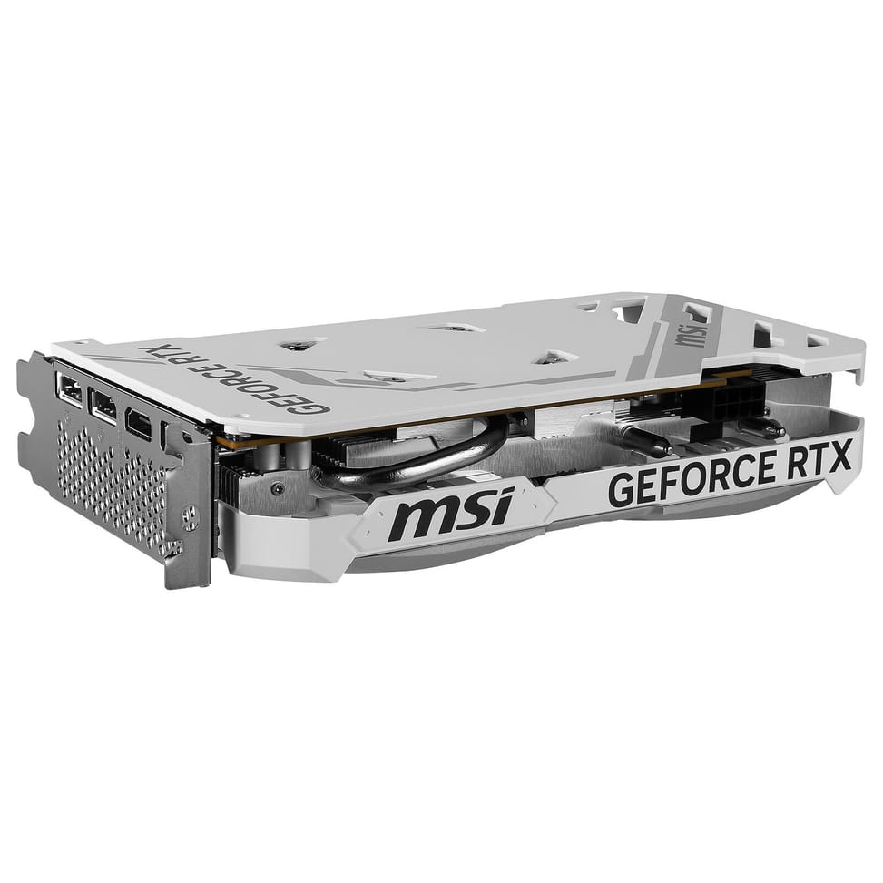 Carte graphique MSI GeForce RTX 4060 VENTUS 2X WHITE 8G OC — image 3