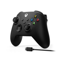 Manette Microsoft Xbox Series X Controller + Câble USB-C