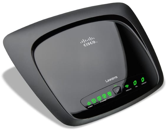 Linksys Modem routeur ADSL2+ sans fil N (WAG120N-EE)