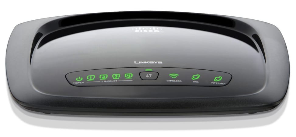 Linksys Modem routeur ADSL2+ sans fil N (WAG120N-EE)