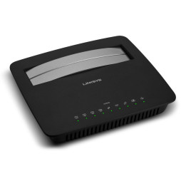 Linksys routeur X3500 Linksys N750 sans-fil double bande avec modem ADSL2+ et USB