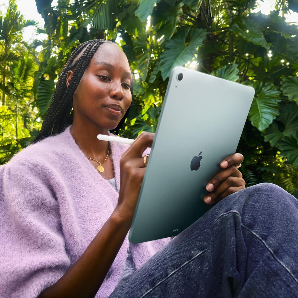 Apple iPad Air M3 11 pouces (2025) Wi-Fi + Cellular 128 Go Mauve — image 3