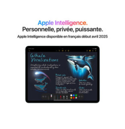 Tablette Apple iPad Air M3 11 pouces (2025) Wi-Fi 128 Go Bleu