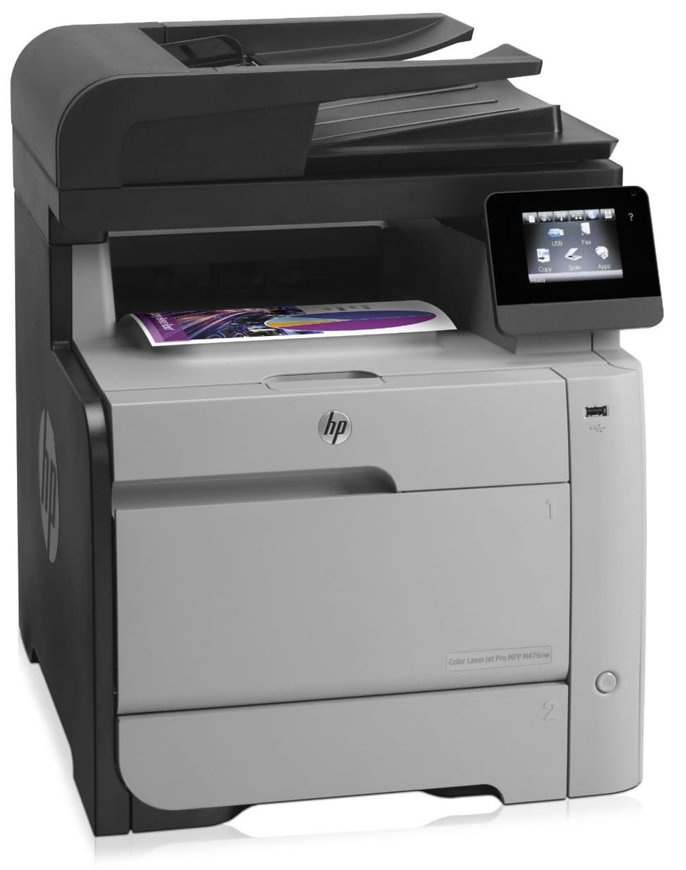 Imprimante multifonction HP Color LaserJet Pro M476nw (CF385A)
