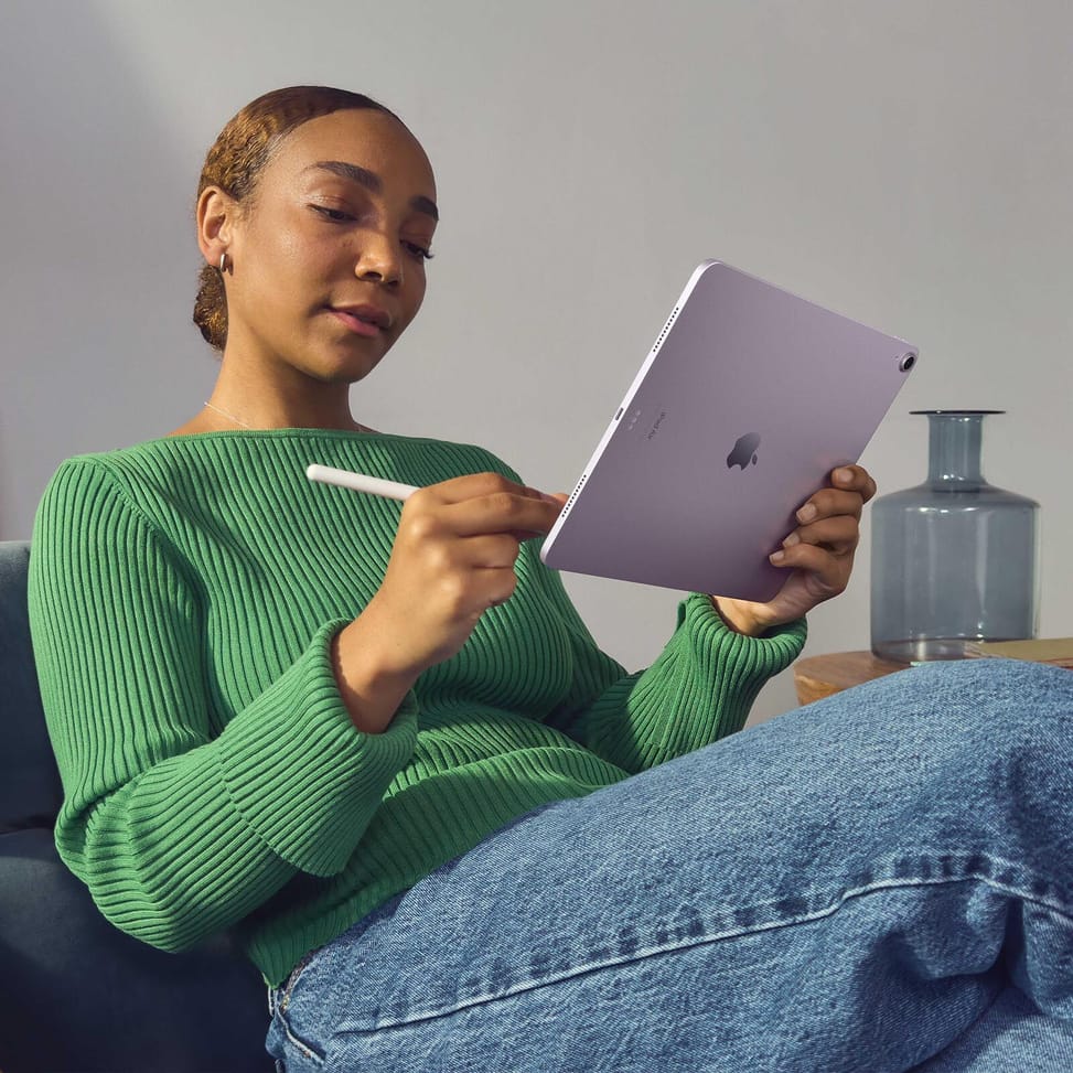 Tablette Apple iPad Air M2 11 pouces (2024) Wi-Fi 256 Go Mauve — image 2