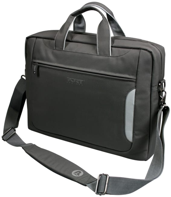 Sacoche MARBELLA Top Loading Silver-Grey pour PC 15,6" - Port Designs