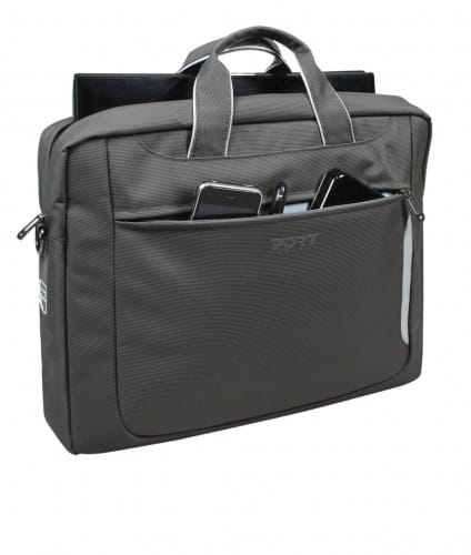 Sacoche MARBELLA Top Loading Silver-Grey pour PC 15,6" - Port Designs