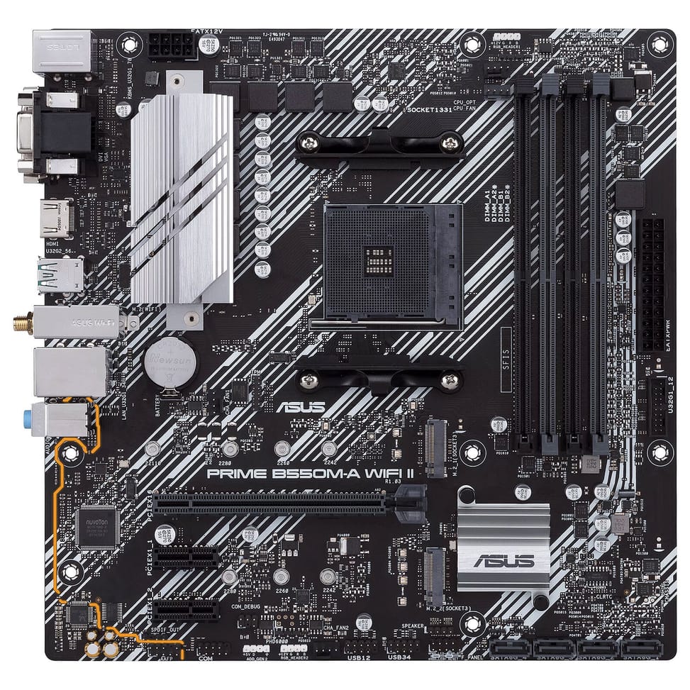 Carte mère ASUS PRIME B550M-A WIFI II — image 2