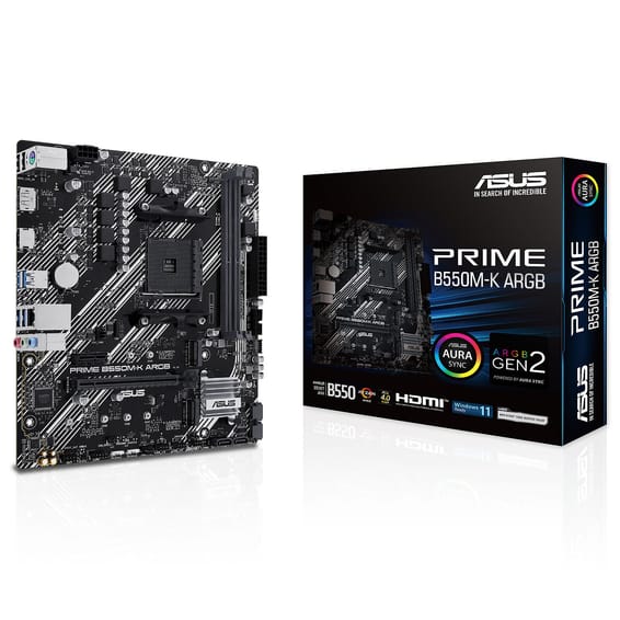 Carte mère ASUS PRIME B550M-K ARGB