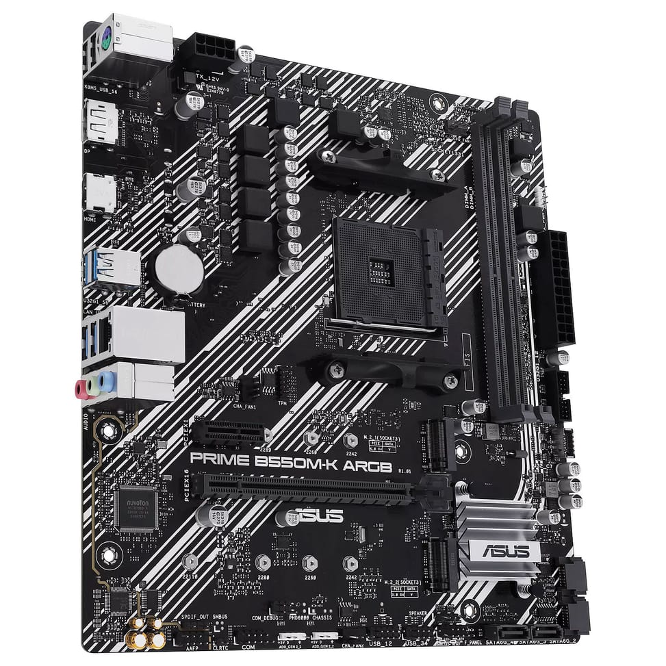 Carte mère ASUS PRIME B550M-K ARGB — image 4