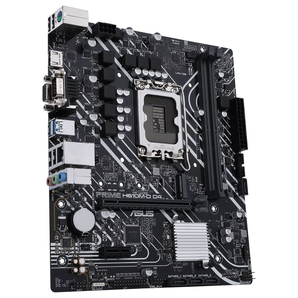 Carte mère ASUS PRIME H610M-D D4 — image 4