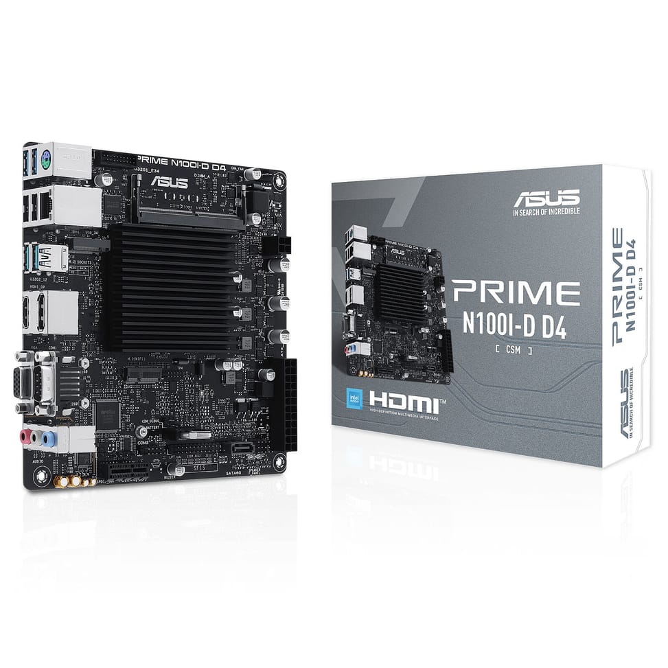 Carte mère ASUS PRIME N100I-D D4-CSM — image 1