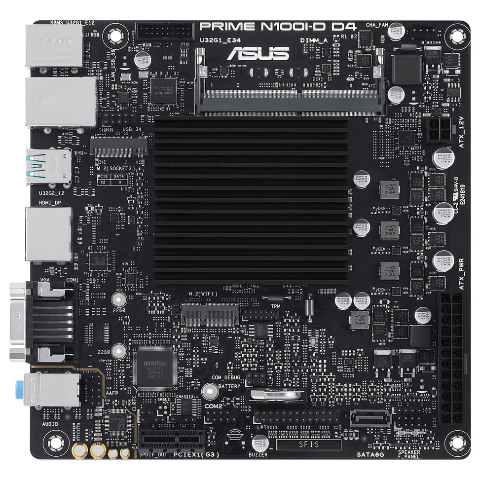 Carte mère ASUS PRIME N100I-D D4-CSM — image 2