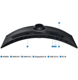 Écran 49" incurvé Gaming Samsung Odyssey Neo G9 G95C 4K (LS49CG950EUXEN)