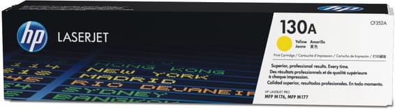 HP 130A Jaune (CF352A) - Toner HP LaserJet d'origine