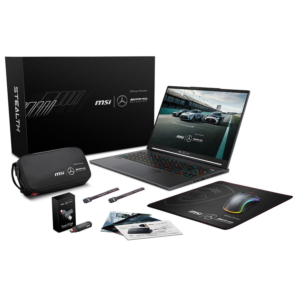 PC portable MSI Stealth 16 Mercedes-AMG Motorsport A1VGG-266FR — image 1