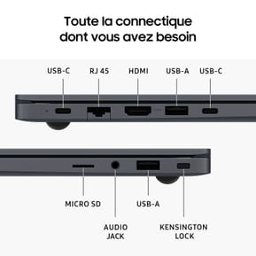PC portable Samsung Galaxy Book4 - Argent (NP754XGK-KS2FR) — image 4