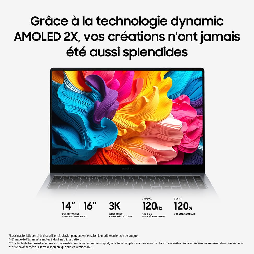 PC portable Samsung Galaxy Book4 Pro 14" (NP944XGK-KG3FR) — image 4